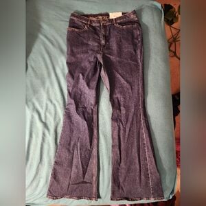 Women's Flare & Wide Leg Jeans - Blue